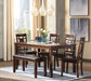 Bennox Dining Table and Chairs with Bench (Set of 6) - World Furniture Gallery (Newark, CA)