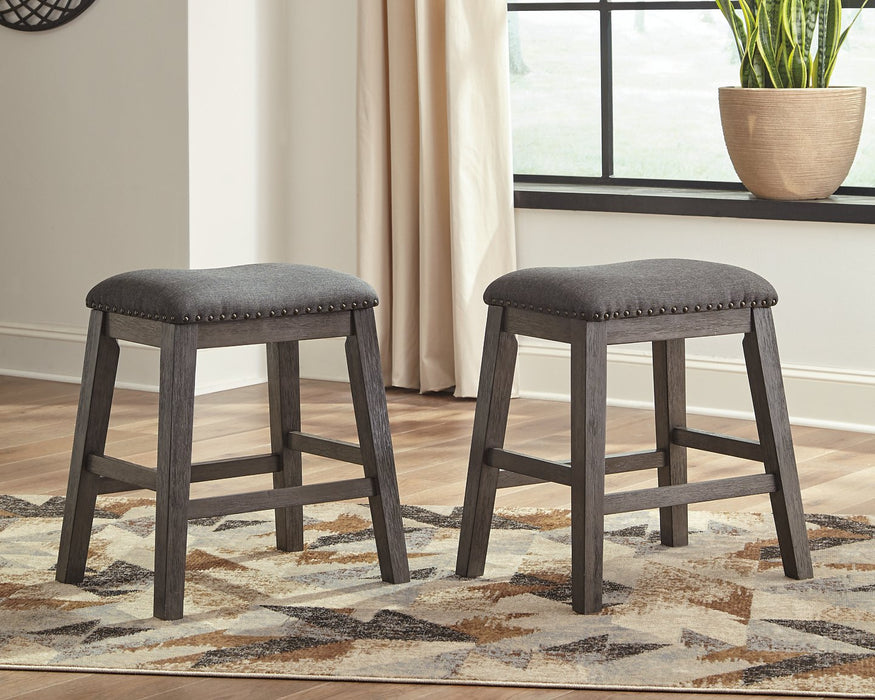 Caitbrook Counter Height Upholstered Bar Stool - World Furniture Gallery (Newark, CA)