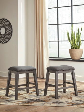 Caitbrook Counter Height Upholstered Bar Stool - World Furniture Gallery (Newark, CA)