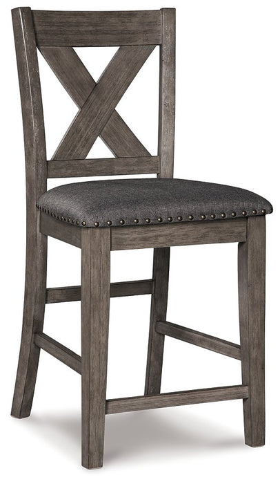 Caitbrook Counter Height Upholstered Bar Stool - World Furniture Gallery (Newark, CA)