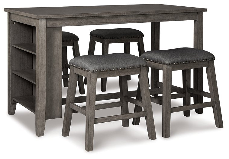 Caitbrook Counter Height Dining Set - World Furniture Gallery (Newark, CA)