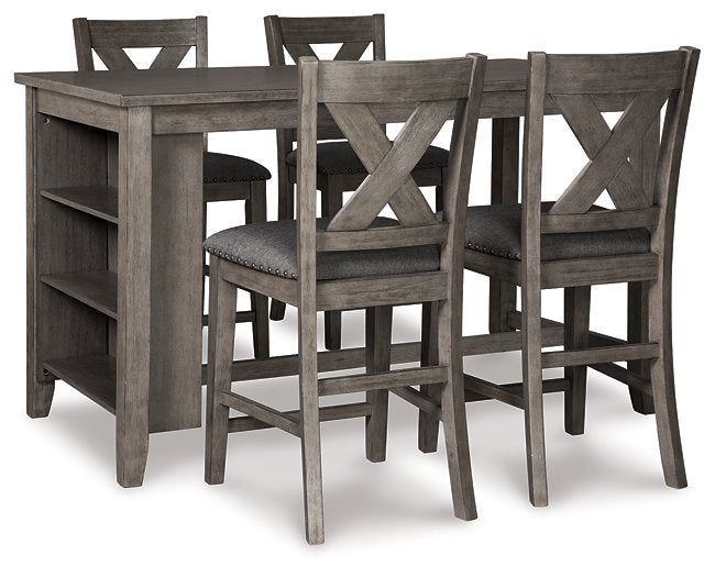 Caitbrook Counter Height Dining Set - World Furniture Gallery (Newark, CA)