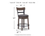 Caitbrook Counter Height Bar Stool - World Furniture Gallery (Newark, CA)