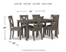 Caitbrook Dining Table and Chairs (Set of 7) - World Furniture Gallery (Newark, CA)