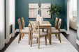 Sanbriar Dining Table and Chairs (Set of 7) - World Furniture Gallery (Newark, CA)