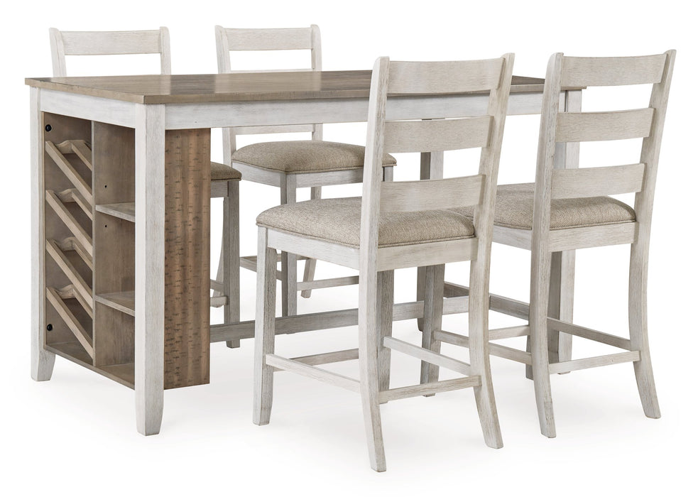 Skempton Counter Height Dining Set - World Furniture Gallery (Newark, CA)