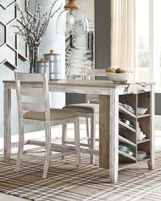 Skempton Counter Height Dining Set - World Furniture Gallery (Newark, CA)