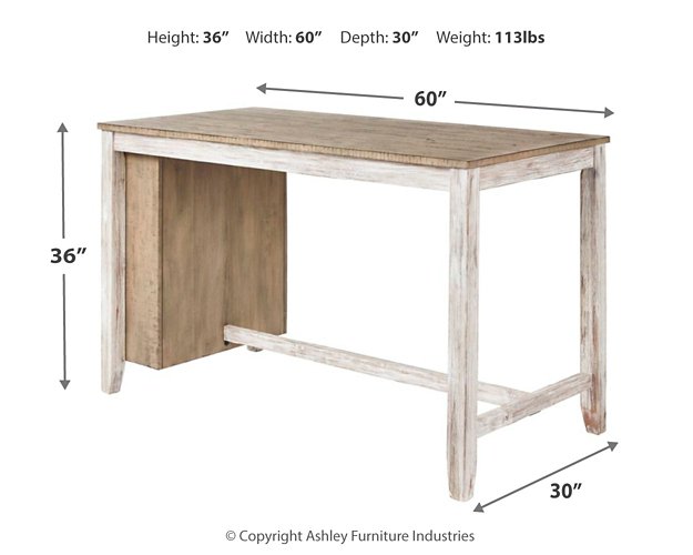 Skempton Counter Height Dining Table - World Furniture Gallery (Newark, CA)