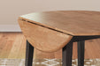 Gesthaven Dining Drop Leaf Table - World Furniture Gallery (Newark, CA)