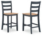 Gesthaven Counter Height Barstool - World Furniture Gallery (Newark, CA)