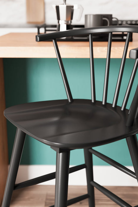 Otaska Bar Height Stool - World Furniture Gallery (Newark, CA)