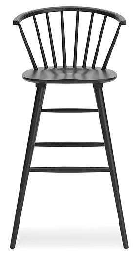 Otaska Bar Height Stool - World Furniture Gallery (Newark, CA)