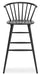 Otaska Bar Height Stool - World Furniture Gallery (Newark, CA)