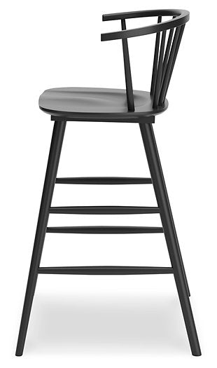 Otaska Bar Height Stool - World Furniture Gallery (Newark, CA)