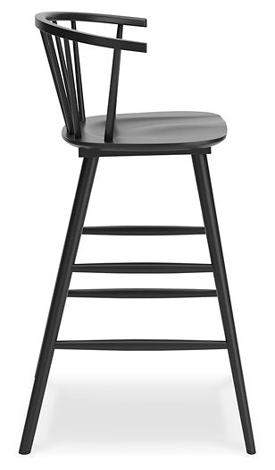 Otaska Bar Height Stool - World Furniture Gallery (Newark, CA)