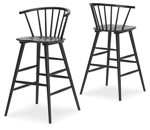 Otaska Bar Height Stool - World Furniture Gallery (Newark, CA)