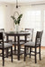 Langwest Counter Height Dining Table and 4 Barstools (Set of 5) - World Furniture Gallery (Newark, CA)