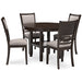 Langwest Dining Table and 4 Chairs (Set of 5) - World Furniture Gallery (Newark, CA)