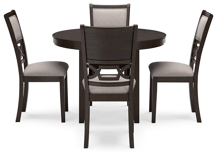 Langwest Dining Table and 4 Chairs (Set of 5) - World Furniture Gallery (Newark, CA)