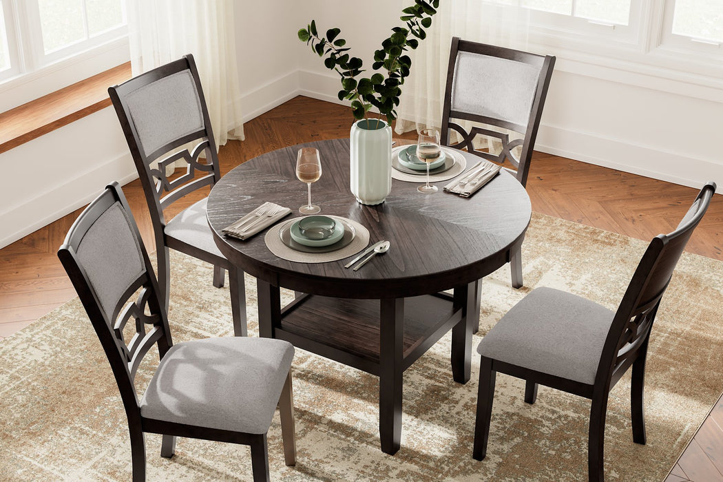 Langwest Dining Table and 4 Chairs (Set of 5) - World Furniture Gallery (Newark, CA)