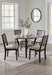 Corloda Dining Table and 4 Chairs (Set of 5) - World Furniture Gallery (Newark, CA)