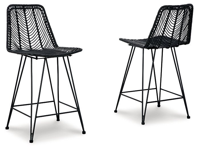 Angentree Counter Height Bar Stool - World Furniture Gallery (Newark, CA)