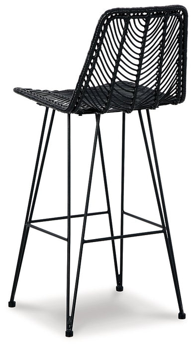 Angentree Bar Height Bar Stool - World Furniture Gallery (Newark, CA)