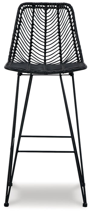 Angentree Bar Height Bar Stool - World Furniture Gallery (Newark, CA)