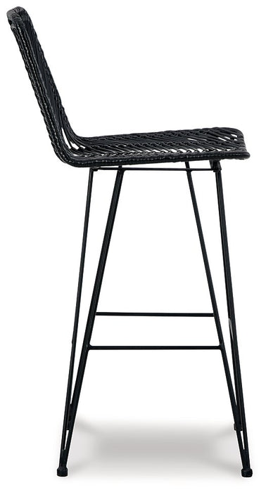 Angentree Bar Height Bar Stool - World Furniture Gallery (Newark, CA)