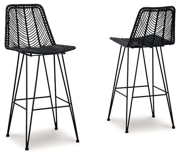 Angentree Bar Height Bar Stool - World Furniture Gallery (Newark, CA)