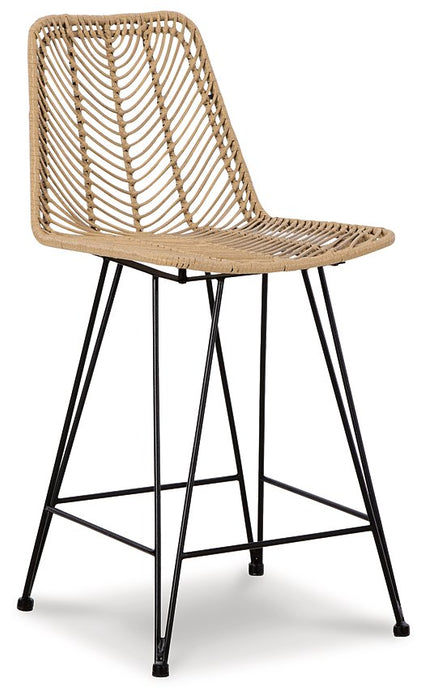 Angentree Counter Height Bar Stool - World Furniture Gallery (Newark, CA)