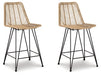 Angentree Counter Height Bar Stool - World Furniture Gallery (Newark, CA)