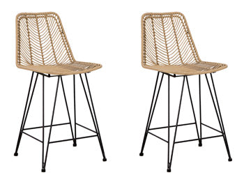 Angentree Counter Height Bar Stool - World Furniture Gallery (Newark, CA)