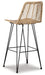 Angentree Bar Height Bar Stool - World Furniture Gallery (Newark, CA)