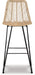 Angentree Bar Height Bar Stool - World Furniture Gallery (Newark, CA)