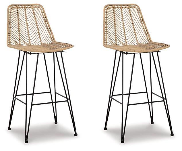 Angentree Bar Height Bar Stool - World Furniture Gallery (Newark, CA)