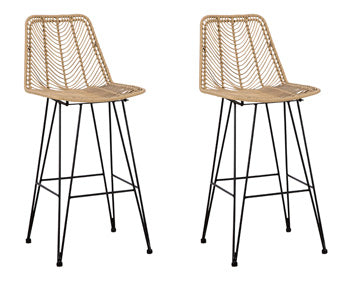 Angentree Bar Height Bar Stool - World Furniture Gallery (Newark, CA)