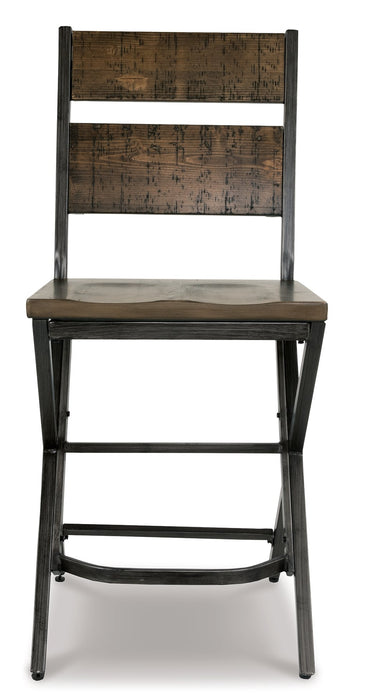 Kavara Counter Height Bar Stool - World Furniture Gallery (Newark, CA)