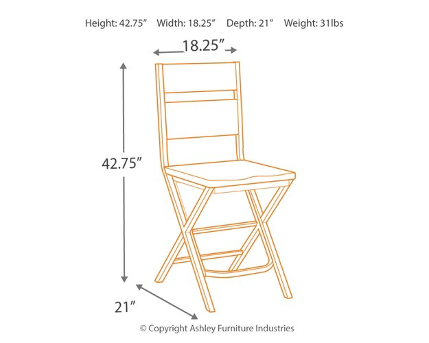 Kavara Bar Stool Set - World Furniture Gallery (Newark, CA)