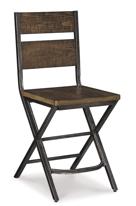 Kavara Bar Stool Set - World Furniture Gallery (Newark, CA)