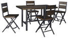 Kavara Counter Height Dining Set - World Furniture Gallery (Newark, CA)