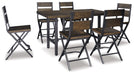 Kavara Counter Height Dining Set - World Furniture Gallery (Newark, CA)