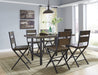 Kavara Counter Height Dining Set - World Furniture Gallery (Newark, CA)