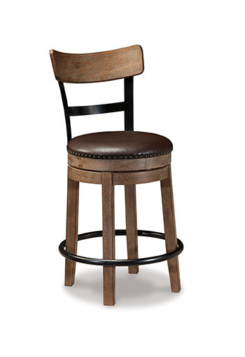 Pinnadel Counter Height Bar Stool - World Furniture Gallery (Newark, CA)