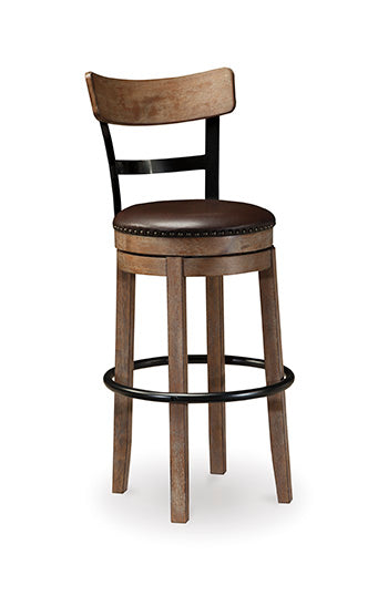 Pinnadel Bar Height Bar Stool - World Furniture Gallery (Newark, CA)