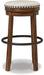 Valebeck Bar Height Stool - World Furniture Gallery (Newark, CA)