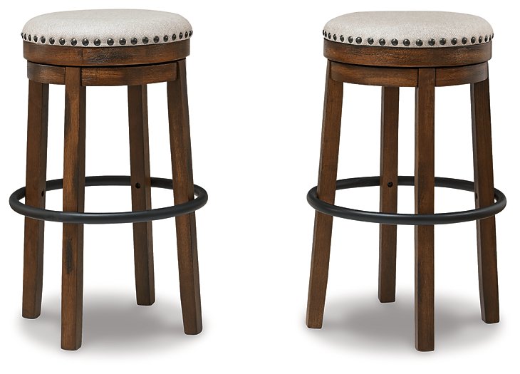 Valebeck Bar Height Stool - World Furniture Gallery (Newark, CA)