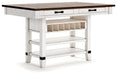 Valebeck Counter Height Dining Table - World Furniture Gallery (Newark, CA)