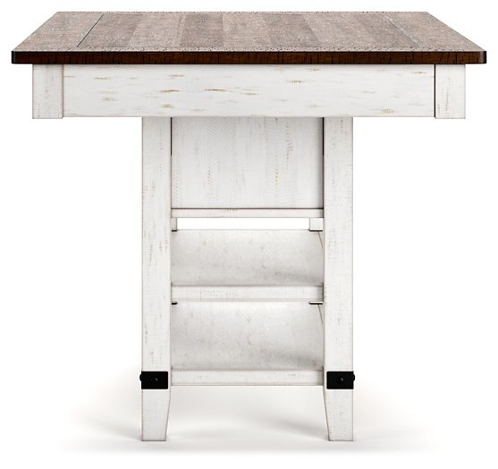 Valebeck Counter Height Dining Table - World Furniture Gallery (Newark, CA)