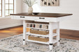 Valebeck Counter Height Dining Table - World Furniture Gallery (Newark, CA)